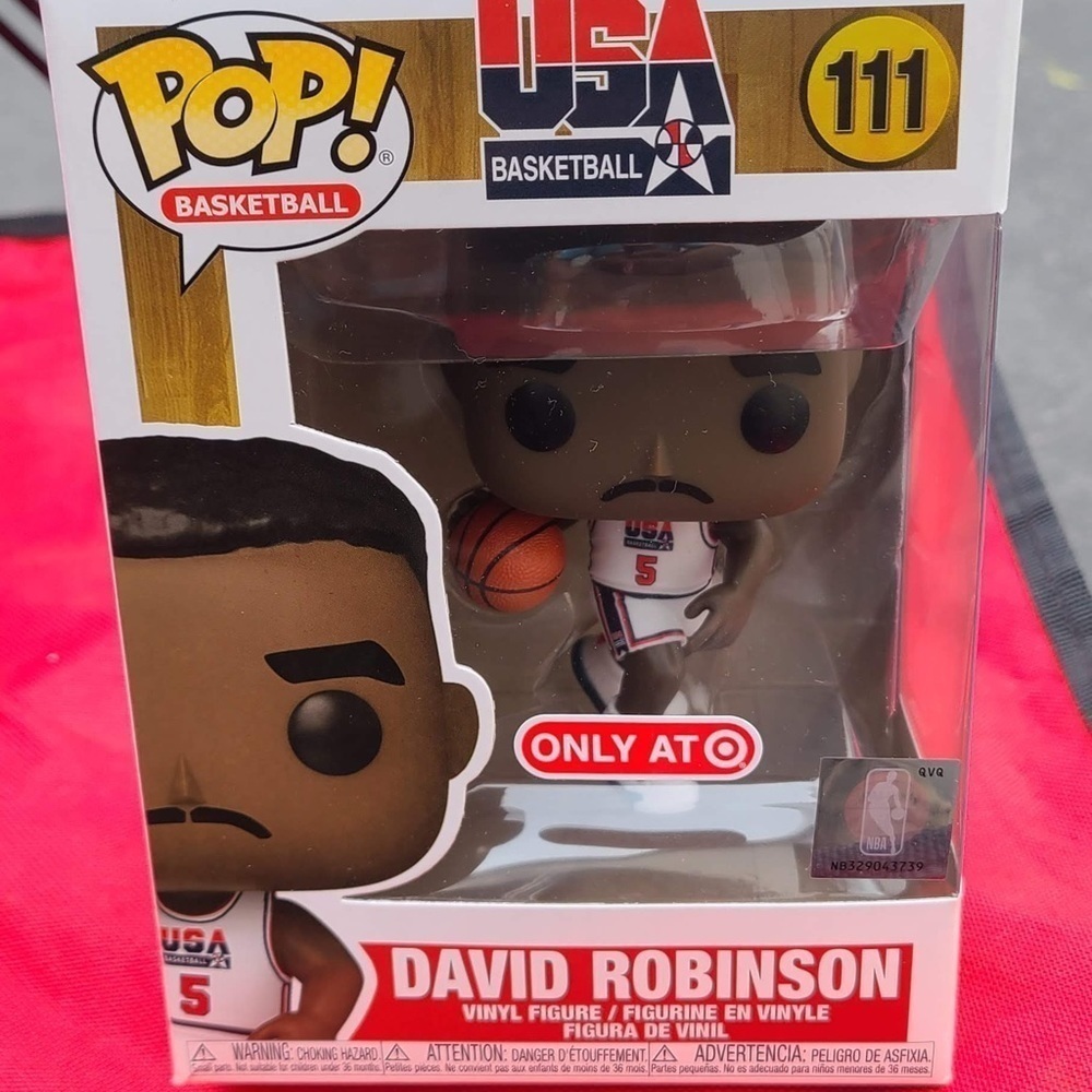 Funko POP! Basketball Team USA David Robinson #111 Exclusive